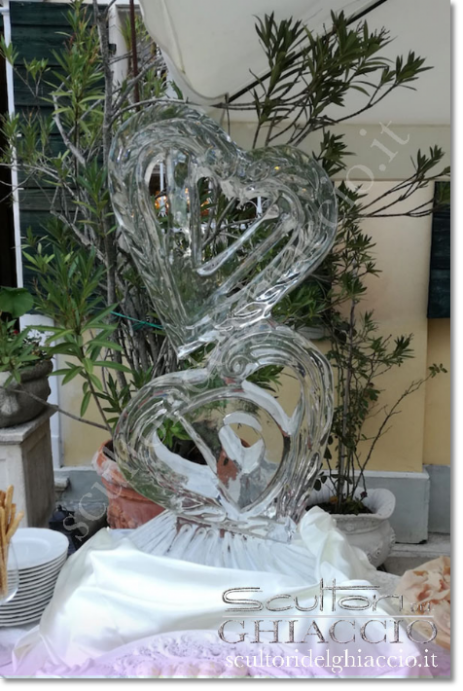 Allestimento matrimonio con ghiaccio Allestimento matrimonio con ghiaccio