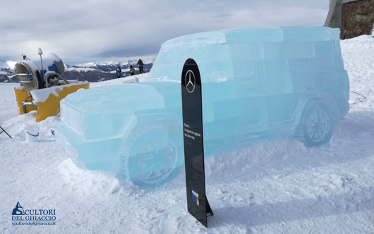 Auto di ghiaccio