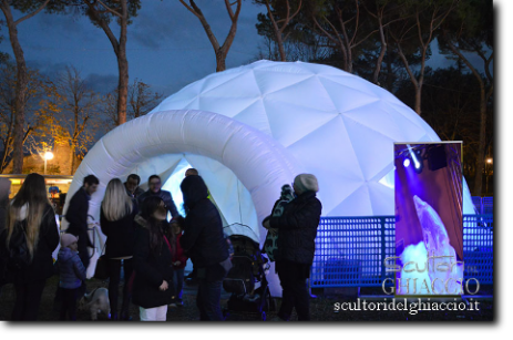 Bar di ghiaccio igloo