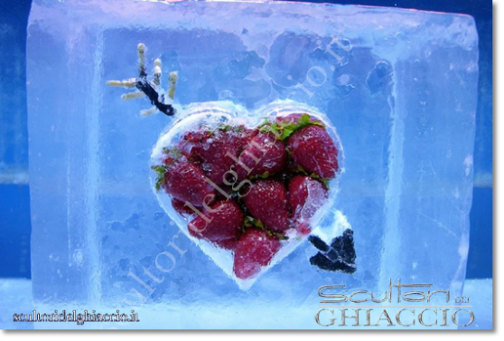 Centrotavola matrimonio originali ghiaccio e frutta Centrotavola matrimonio originali ghiaccio e frutta