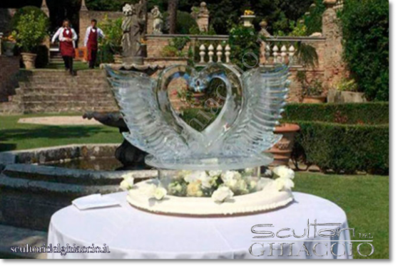 Organizzazione matrimonio con ghiaccio Ghiaccio per matrimonio e eventi privati