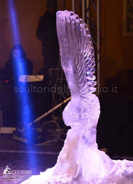 Spettacolo scultori di ghiaccio Spettacolo scultori di ghiaccio